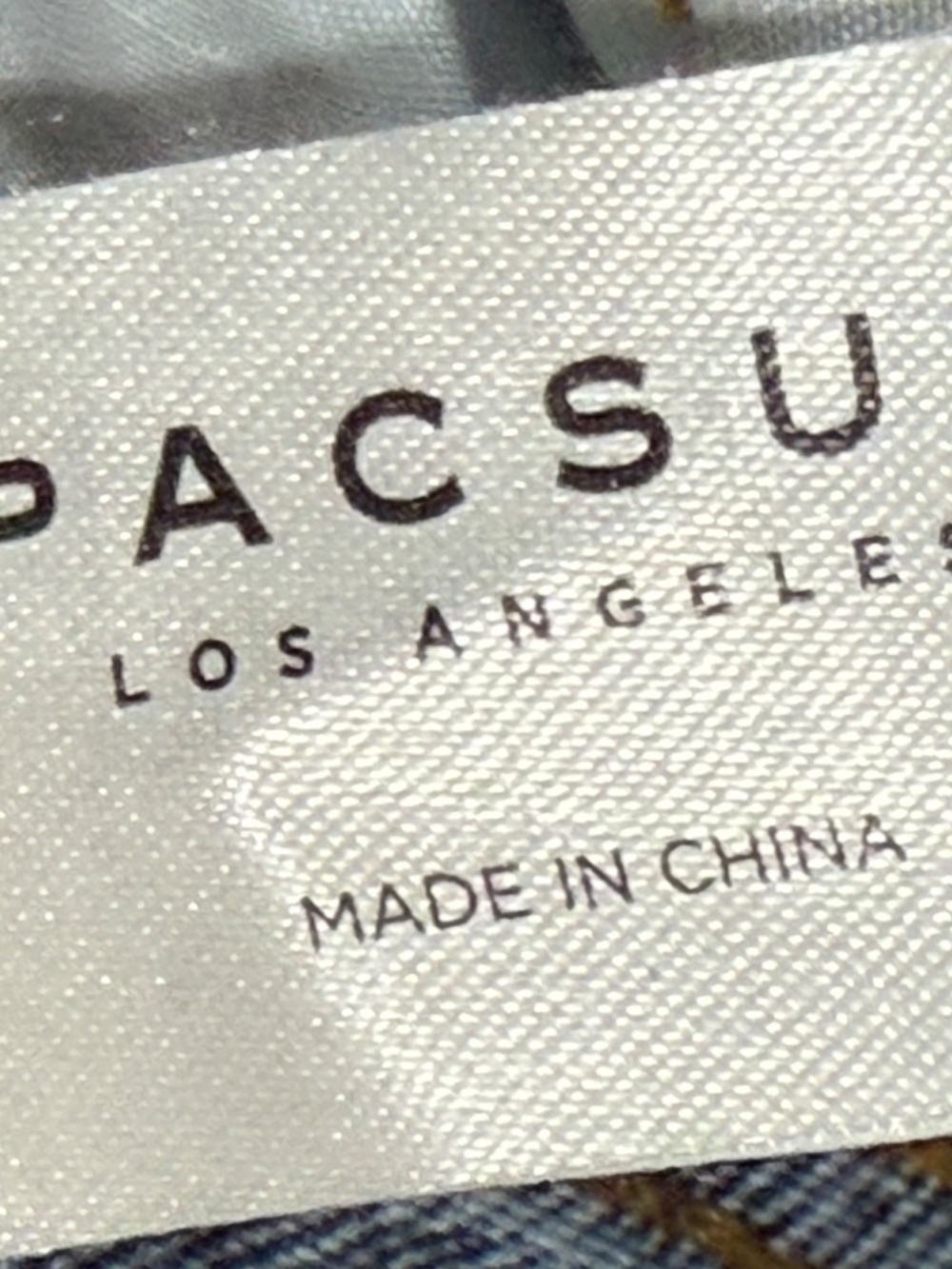Pacsun High Rise Mom Buttonfly Distressed Jean Raw Hem Medium Wash Sz 22 - Picture 8 of 10
